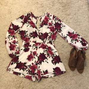 Beautiful Rose Romper